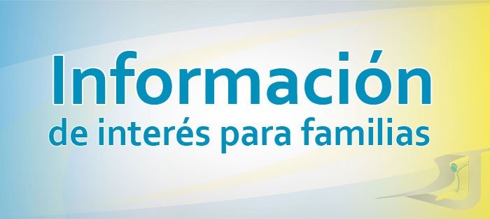 Información de interés a familias - Asociación San José
