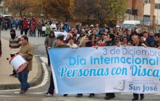 Marcha día Internacional de la Discapacidad 2017