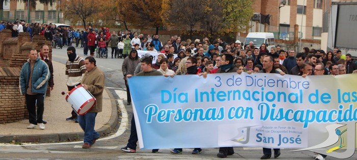 Marcha día Internacional de la Discapacidad 2017