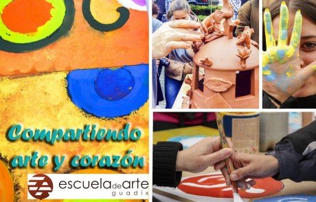 Captura de imagen montaje alumnado escuela de arte de guadix