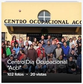 Acceso Galería de imágenes de Centro de día Ocupacional Acci