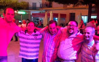 En las fiestas de Benalúa