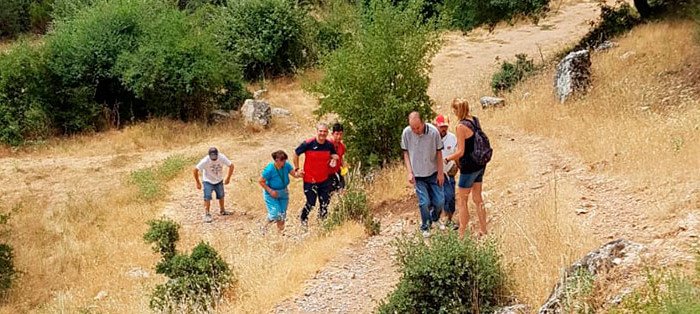 Salida a la naturaleza en Las Mimbres