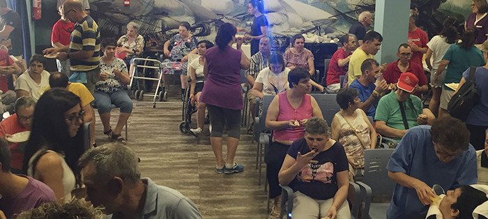 Fiesta de clausura de los talleres de Nueva Era