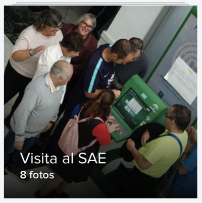 Galería de fotos visita oficina de empleo