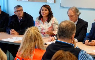 Presentación de Escaleras es salud para el Centro de Salud de Guadix
