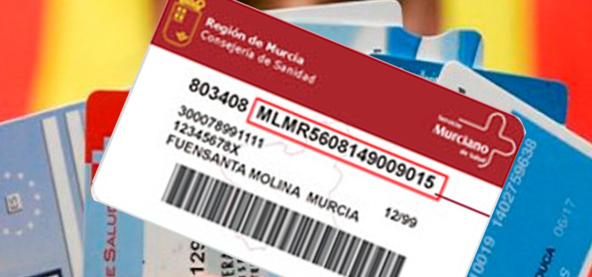 Propuesta de tarjeta sanitaria electrónica Comunidad de Murcia