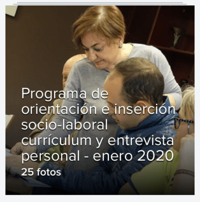 Fotos de la formación para aprender a hacer currículum y entrevistas de trabajo