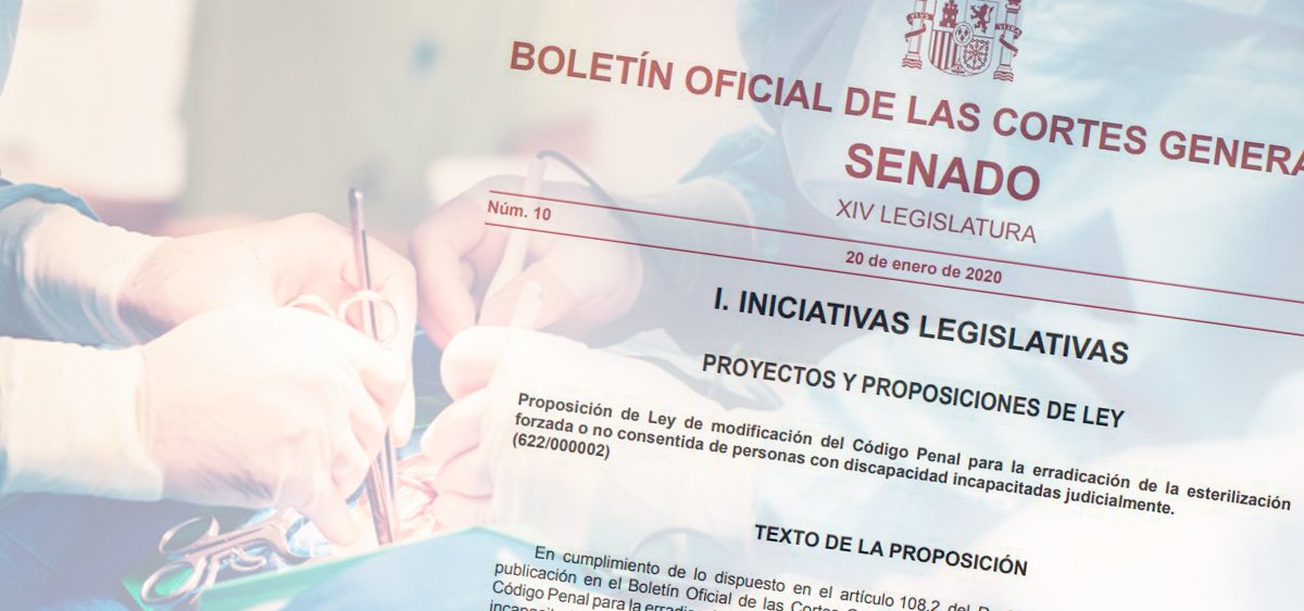 La prohibición de la esterilización forzosa se trata en el Senado