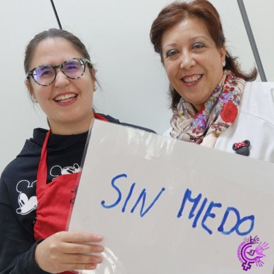 Leti y Encarni sin miedo