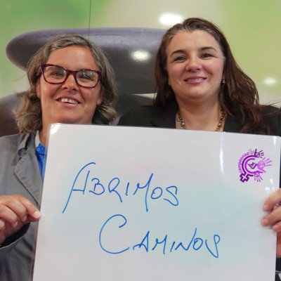 Ascen y Alicia abriendo caminos