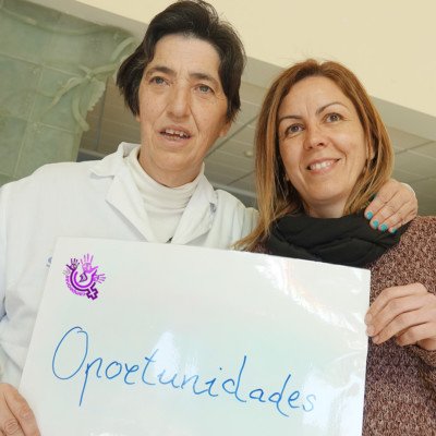María Jesús y Maite por las oportunidades