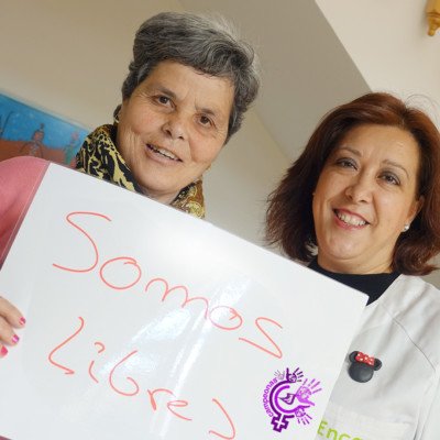 María Jesús y Encarni libres