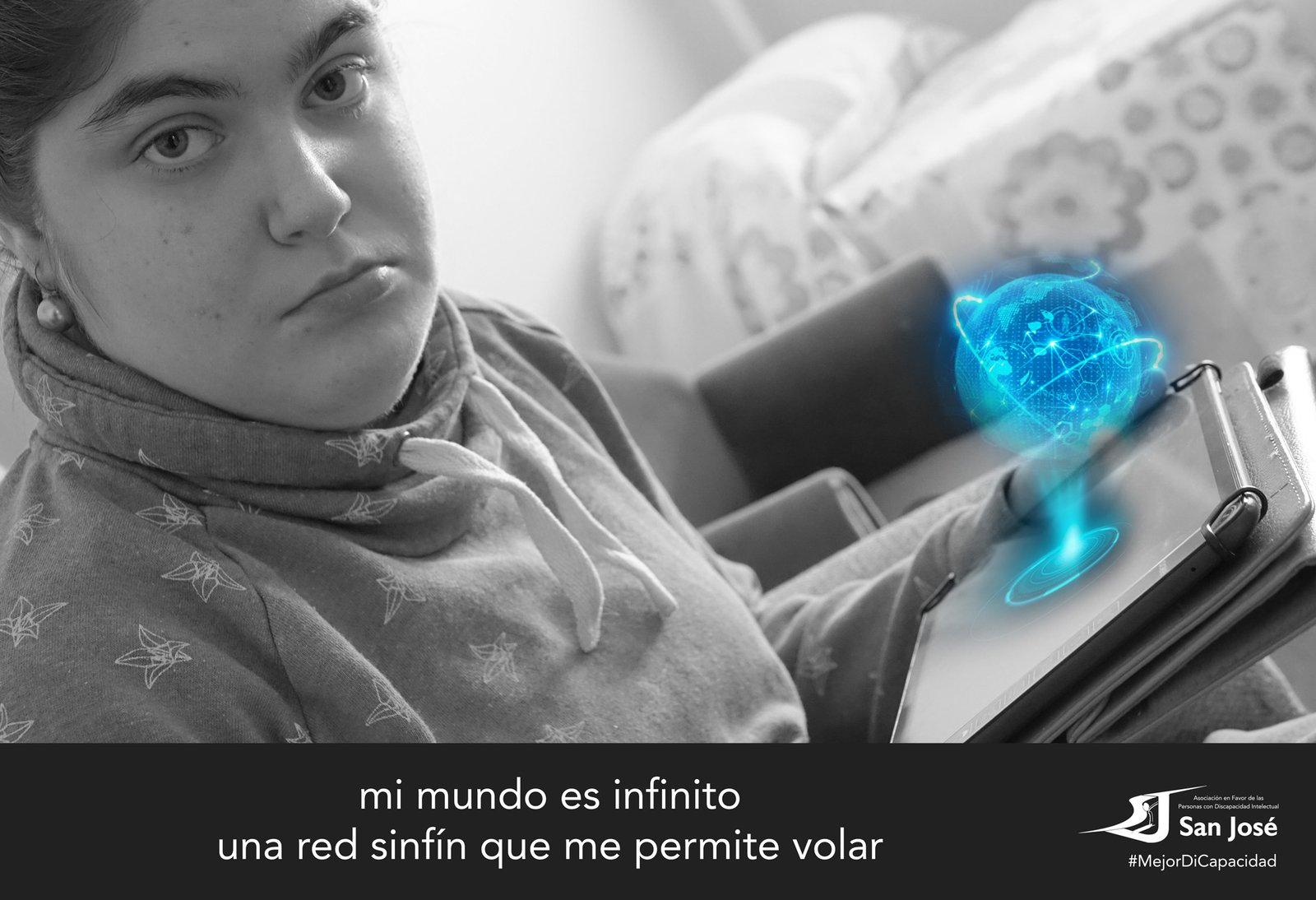 Imagen 17 de la exposición Capacidades a flor de piel. Asociación San José